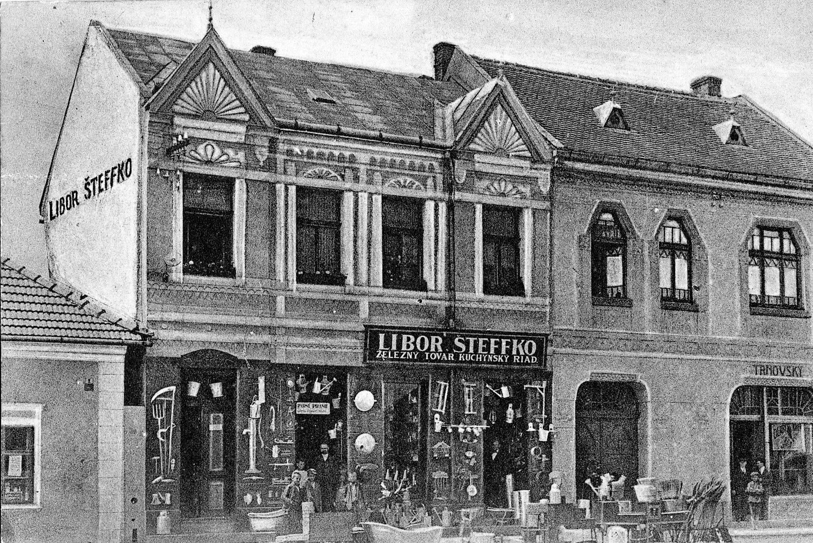 1925 - Obchod Libora Šteffka